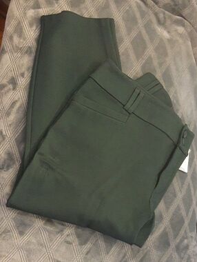 torrid Dark Green Ankle Cropped Pants